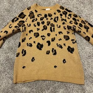Cheetah sweater